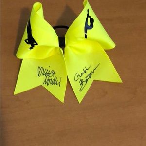 Autographed bow